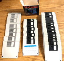 45 Verbatim 3.5 Floppy Disks 1.44MB HD Tested Formatted Blank Gray Vintage picture