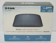New D-Link DGS-1008G 8-Port Desktop Gigabit Ethernet Switch Network 10/100/1000 picture