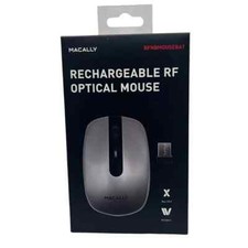 Wireless RF Optical Mouse - Rechargeable  - Macally picture