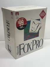 Microsoft FoxPro Database Management System Version 2.5 VTG 1994 STD picture