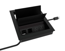 Byrne Ellora 4 power 4 data port module opened box never used (black) picture
