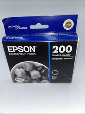 New Genuine Epson 200 Black Ink Cartridges Ultra XP400 EXP 04/2015 picture