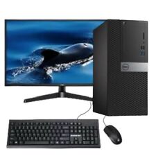 DELL Desktop Computer PC up to 16GB RAM 2TB 20/22in LCD Windows 11 Pro WiFi BT picture