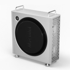New Chassis for Mac Mini M4/M4 Pro 2024 aluminum Vertical Computer Case picture
