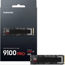 NEW SAMSUNG SSD 9100 PRO 4TB PCIe 5.0x4 M.2 2280 MZ-VAP4T0B/AM picture