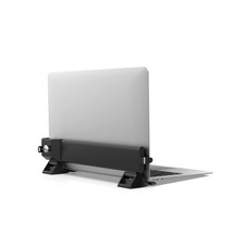 Folding Laptop Mount – CTA Locking and Security Desk Black picture