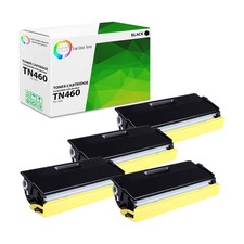 TCT 4PK TN460 Compatible Black Cartridges For Brother HL 1230 1440 Intellifax picture