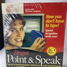 Dragon Point & Speak 3.0 PC CD voice speech recognition desktop typing tools picture