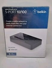 BELKIN Wired Network Switch 5-Port 10/100, NEW/Sealed picture