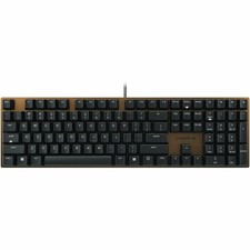 Cherry KC 200 MX Mechanical Office Keyboard with MX2A Brown Switches, Bronze picture