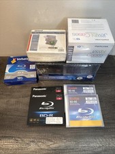 Large Mixed Media & Tech Storage Lot Blu-ray BD-R BD-RE Jewel Cases Adapters picture