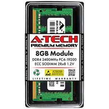 8GB DDR4 2400MHz PC4-19200 ECC SODIMM (Replacement for HP 1CA79AT) Memory RAM picture