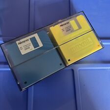 24 Memorex Disks 2SHD 1.44MB Formatted with Plastic Case Holder picture