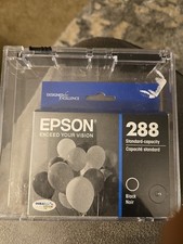 Genuine Epson T288 Black Standard Yield Ink Cartridge  picture