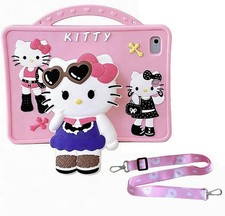 Cute Kitty Cartoon Case for iPad (A16) 11th Gen 11 Inch (2025) & 10th Gen 10.9 picture