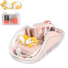 Cute Wireless USB C Mouse - Bluetooth Triple Mode Rechargeable Cartoon Mouse ... picture