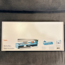 Poppin Monitor Riser Computer Stand White picture