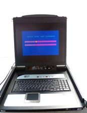 Eaton Tripp Lite NetDirector 8-Port 1U Rack-Mount Console KVM B020-U08-19-K picture