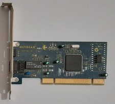 Netgear FA311 Rev-C1 PCI Network Card (RJ45, LAN, Blue, Retro, 2002) picture