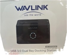 Wavlink WL-ST334UA USB 3.0 Dual Bay Dock 2.5/3.5 HDD SSD Plug & Play picture