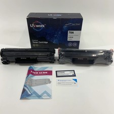 New Uniwork 78A 2 Pack Premium Toner Cartridge X003AYFIXN Black Toner Cartridge picture