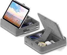 5 in 1 Tablet Pillow Holder, Foldable Book Stand for Reading with Storage Tra... picture