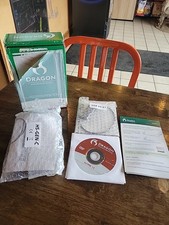 Dragon Naturally Speaking 12 Home Software w/Headset Microphone & USB Nuance Z picture