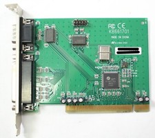 HP Lite-On KB661701 321722-001 PCI-2S1P Serial DB-9 Parallel DB-25 PCI Card picture