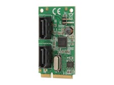 SYBA 2-Port SATA 6G Card, Mini PCI-Express Form Factor, non-RAID, ASM1061 picture