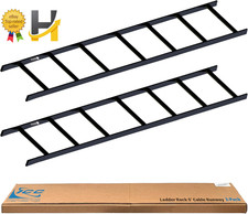 Cable Runway Rack 5' Straight Section 16-Gauge Steel Made in USA 2-Pack picture