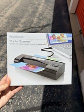 Brookstone iConvert Photo Scanner USB Digital Photo Scanner w/ Box Tested picture