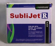 Sawgrass SUBLIJET-R Sublimation Ink Black For Ricoh DN SG7110DN  NOB Expired picture