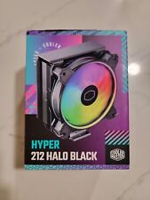 Cooler Master Hyper 212 Halo Black CPU Air Cooler, 120 Halo² Fan, Dual Loop ARGB picture