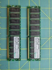 2gb (2X1gb) ddr1 pc2100e ecc CL2.5 picture