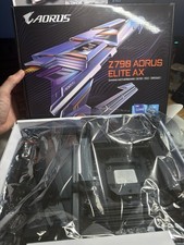 Intel i9 12900k  Motherboard gaming bundle Gigabyte z790 AORUS Elite AX DDR5   picture