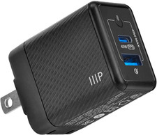 Monoprice - 44679 - Monoprice Compact 2 Port 45W GaN Charger with USB C & USB A picture
