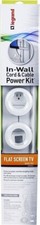 Legrand - Wiremold In-Wall Flat Screen TV Power & Cable Concealment Grommet Kit picture
