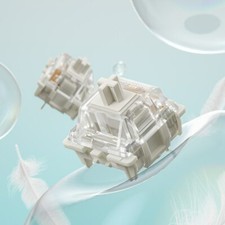 35pcs/Pack Gateron G White Pro Switch Linear Switches For Mechanical Keyboard picture