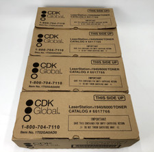LOT OF 4 - CDK GLOBAL LaserStation 1940/6000 Toner Cartridge; Catalog #6017766 picture