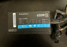 PowerSpec PS 650BSM 650BSM 80 Plus Bronze 650W Semi Modular Switching Power Supp picture