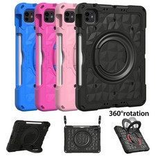 EVA Shockproof Case for iPad Pro 11 inch M4/M5 (2024/2025) Rotating Stand Cover picture