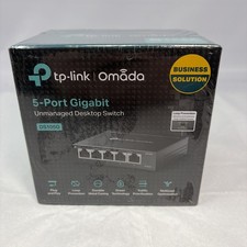 TP-Link Omada 5-Port Gigabit Desktop Switch (ds105g) Brand New In Sealed Package picture
