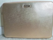 kate spade gold tone laptop case picture