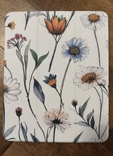 Brand new Soke Case for iPad Pro 13 with pencil holder, Tri-Fold, Flowers picture