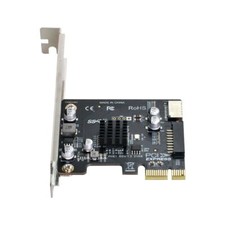 Cablecc 5Gbps Type-E USB 3.1 Front Panel Socket & USB 2.0 to PCI-E 1X Card VL805 picture
