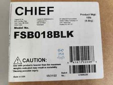 Chief FSB018BLK Single Display Table Stand (black) NEW picture