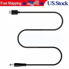 USB C to 12V DC 5.5x2.5mm 1m PD Trigger Cable for Router CCTV Monitor picture