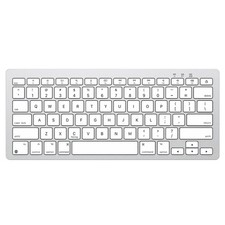 OMOTON Rechargeable Bluetooth Keyboard for Mac, Ultra-Compact (No Number Pad) Pe picture