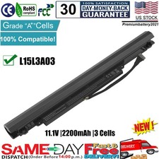 24Wh Battery For Lenovo Ideapad 110-15IBR 15.6