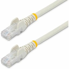 StarTech 125ft CAT6 Ethernet Cable - White Snagless Gigabit - 100W PoE UTP picture